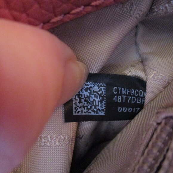 2018 Michael Kors Convertible Shoulder Pink/Tan/Logo Handbag w/Gold Chain - Picture 11 of 11